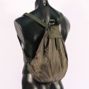 Roll Up Rucksack Green