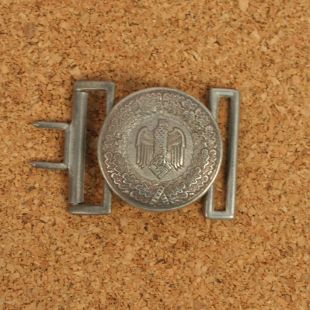 German Heer Officers Belt Buckle by RUM