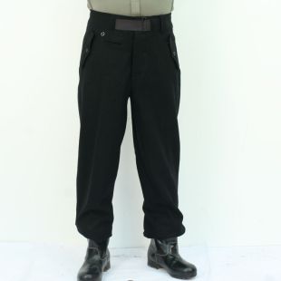 Heer Army Black Panzer Trouser by Richard Underwood