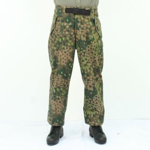 Pea Dot Camouflage Panzer Trousers by Richard Underwood