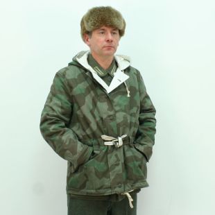 German Splinter Camouflage Reversible Winter Parka by RUM