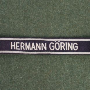 NCO Hermann Goring Cuff Title Latin Text By RUM