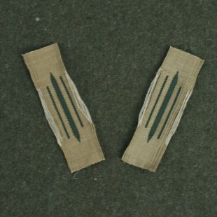 Early to Mid War German WW2 Heer Universal Collar Tabs By RUM