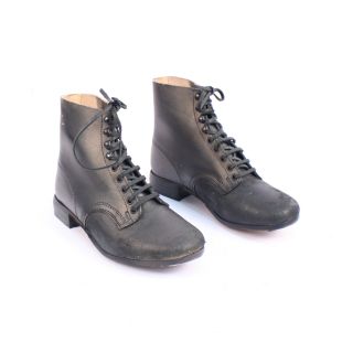 Schnurschue Short Ankle Boots in Black by RUM