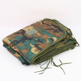 US Army Style Poncho Liner Jungle bag with Fitted Zip