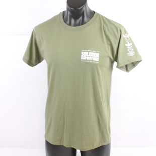Soldier Of Fortune, The Military Store Olive Green T-Shirt