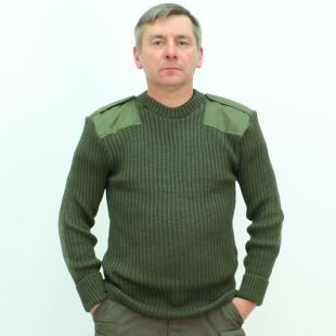 The Original Army Wool Jumper Woolly Pully Green