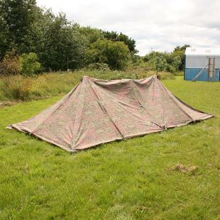 SS Oakleaf Zeltbahn Tent 8 Sections and Pole Set by RUM