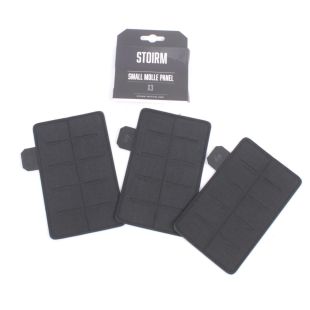 Stoirm Small MOLLE panel pack of 3 Black
