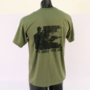 US Army VC Hunting club " One shot -One Kill"  T-shirt