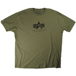 Alpha Industries Alpha Logo T-Shirt Olive