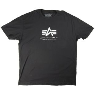 Alpha Industries Alpha Logo T-Shirt Black