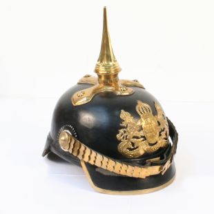 Bavarian Officers Pickelhaube Helmet