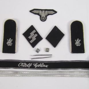 1st SS LAH Adolf Hitler Badge Set