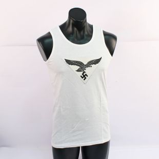 Luftwaffe White Sports Vest