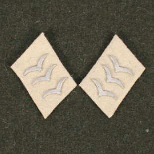 Hermann Goring Division Obergefreiter Collar Tabs