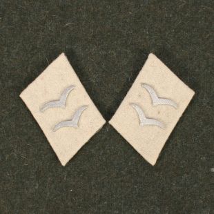 Hermann Goring Division Gefreiter Collar Tabs