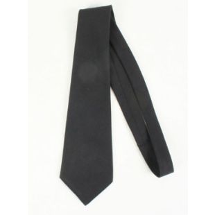 SS Plain Black Tie.