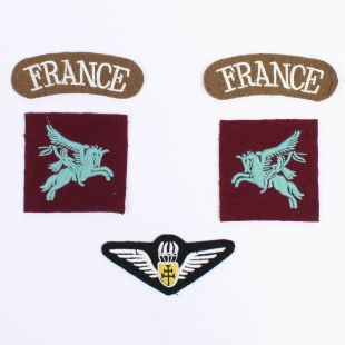 The 2nd Parachute Chasseur Regiment, 2e RCP, 4th SAS Badge Set