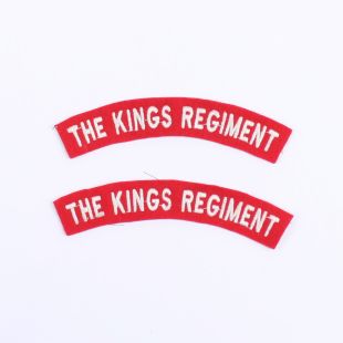 The Kings (Liverpool) Regiment Shoulder Titles