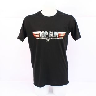 TOP GUN Tee Shirt Black