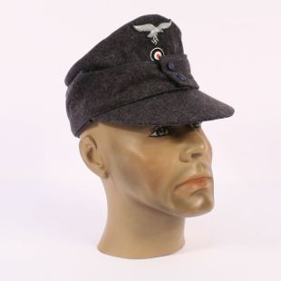 Luftwaffe M43 Cap with Sewn on Badges