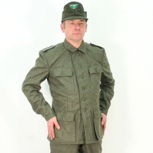 WW2 M43 German Jacket Field Grey Wool Tunic by FAB