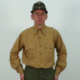 German Army DAK Tropical Shirt Tan