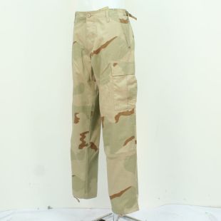 US BDU Trousers. Tri Desert Camouflage Combat Pants