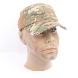 Trucker Baseball Cap with Mesh Back Genuine Multicam