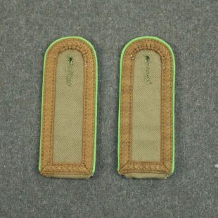 Unterfeldwebel Heer DAK Shoulder Boards Panzergrenadier Piping By RUM