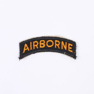 US Airborne Tab Cloth WW2 Raw Edge