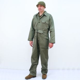 US Army HBT Coveralls Mil-Tec OD7