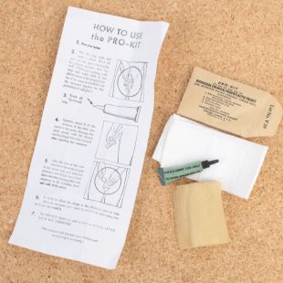 US Army Pro Kit WW2 Individual Chemical Prophylactic Packet