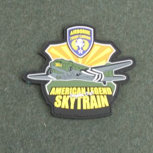 US C-47 Skytrain American Legend Rubber Hook & Loop Badge