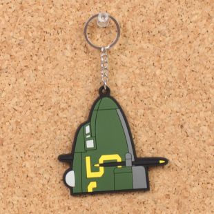 US C-47 Skytrain Rubber Key Ring