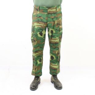 US ERDL Camouflage Trousers With Blurred Edges