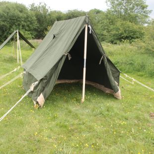  Jeep 2 Man Tent Olive Green (Canvas Only) by Kay Canvas 