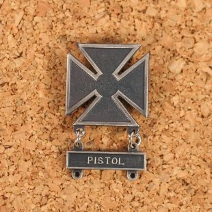 US Marksman Pistol Qualification Award Badge