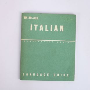 US Military Language Guide Italian 1961