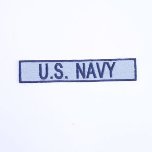 US Navy Denim Blue Name Tape
