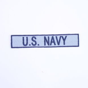 US Navy Blue Name Tape for USN Denim Shirts