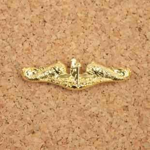 US Navy Submarine Officer breast badge USN qualification Award