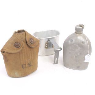 US WW1 M1910 Water bottle Set Original L.C.C.& Co. 1917