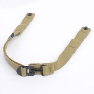 US WW2 Early War Paratroopers M1C Helmet chinstrap with pre sewn loops