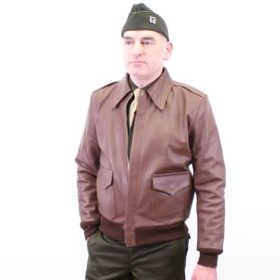 USAAF A2 Leather Flying Jacket by Kay Canvas