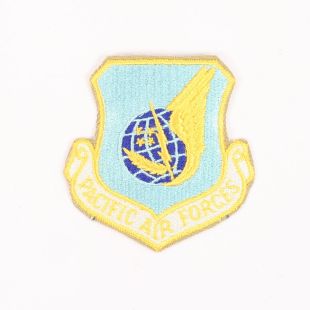 USAF Pacific Air Forces Patch Full Colour US Air Force Badge