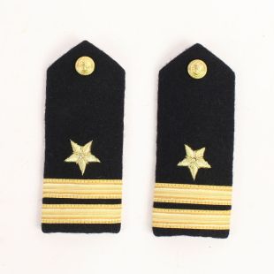 USN Lieutenant Rank Shoulder Boards Epaulettes