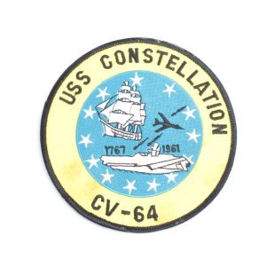 USS Constellation CV-64 Aircraft Carrier Patch USN