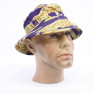 Vietnam Golden Tiger Stripe Purple Hue Boonie Hat